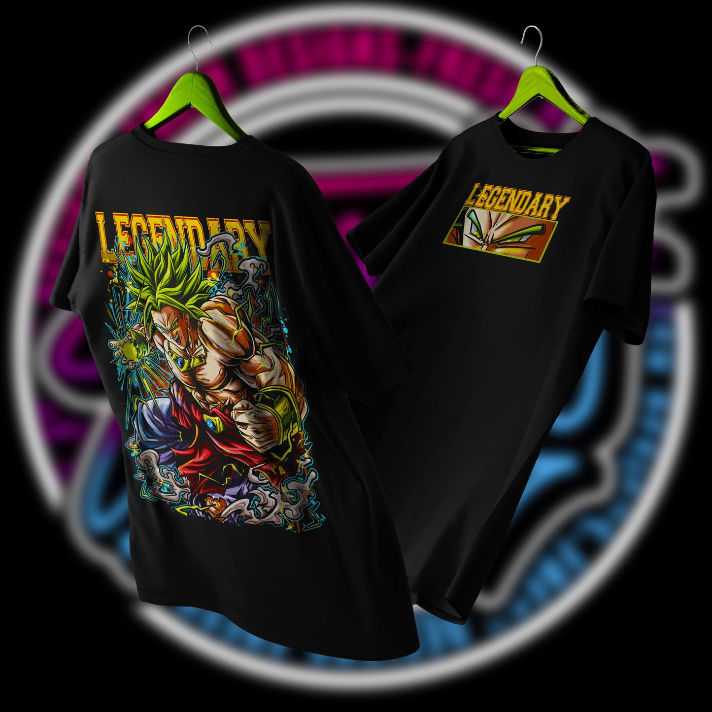 POLERA BROLY LEGENDARY - DRAGONBALL Z