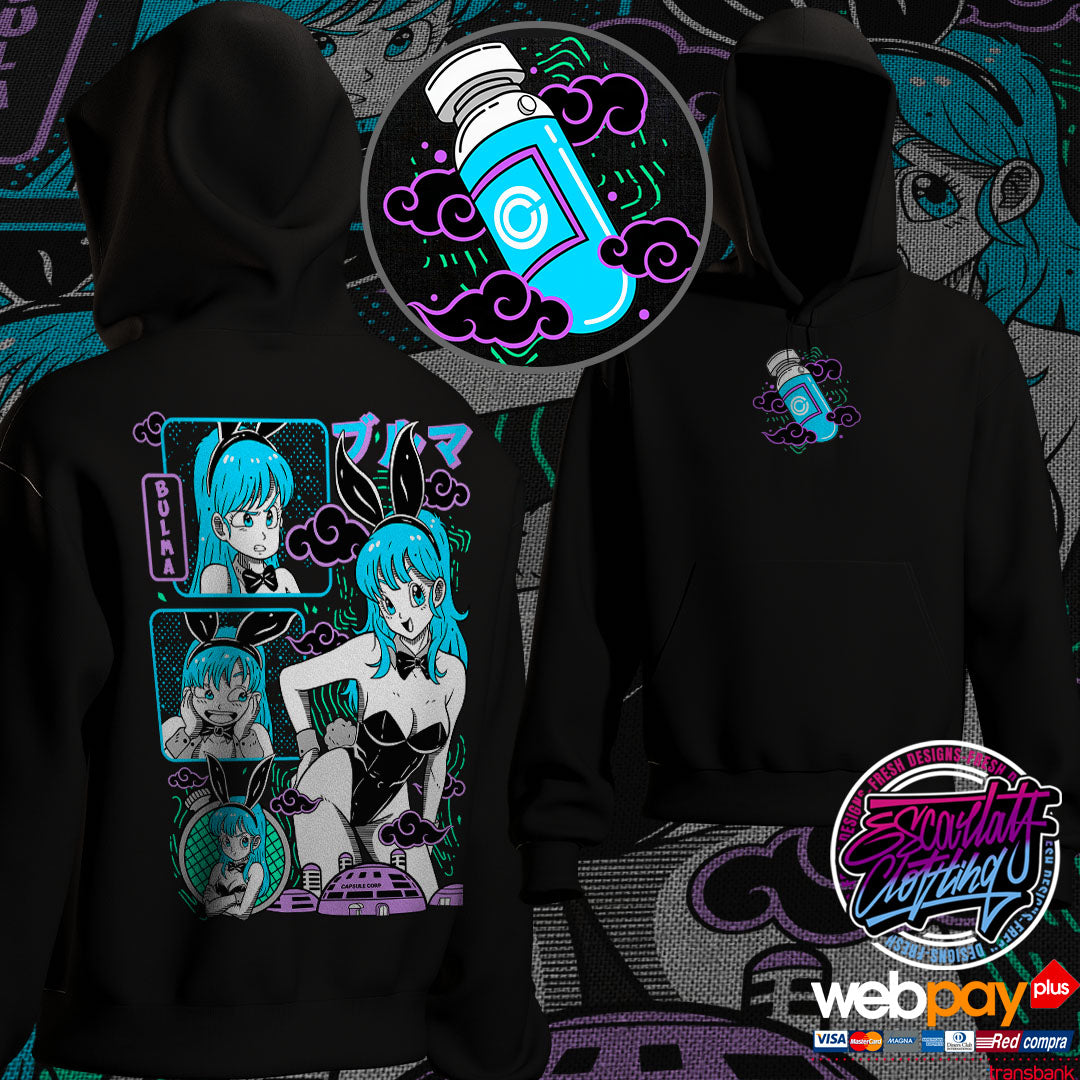 HOODIE BULMA - DRAGONBALL