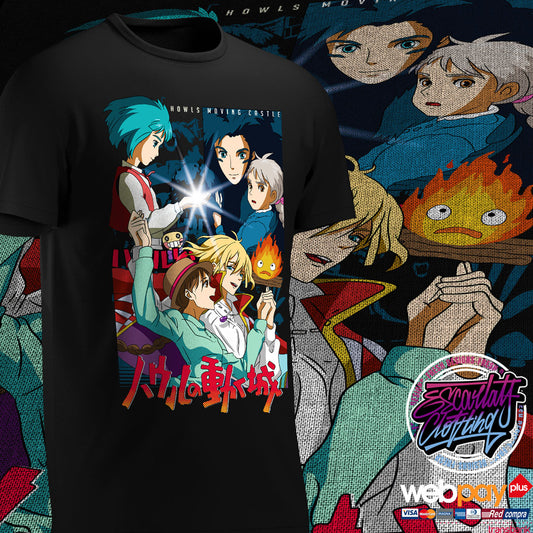 POLERA EL CASTILLO AMBULANTE - STUDIO GHIBLI