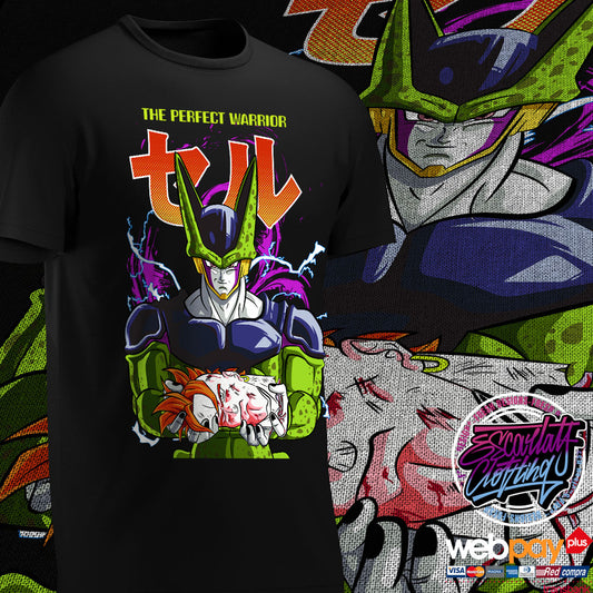 POLERA CELL PERFECTO COLOR - DRAGONBALL Z