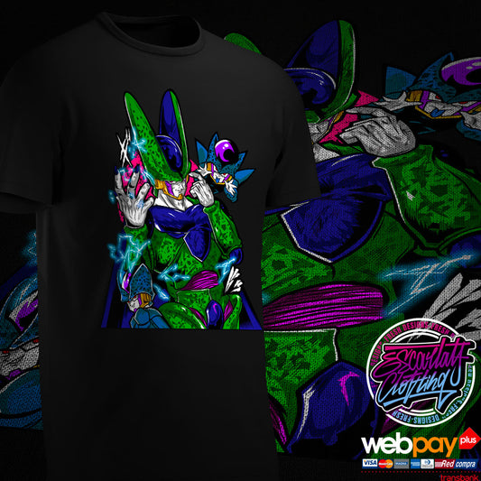 POLERA CELL Y CELLS JRS - DRAGONBALL Z