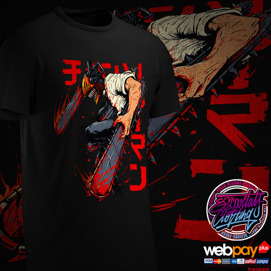 POLERA DENJI COLOR - CHAINSAWMAN
