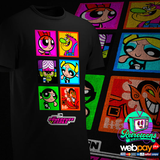 POLERA CHICAS SUPER PODEROSAS - RETROTOONS