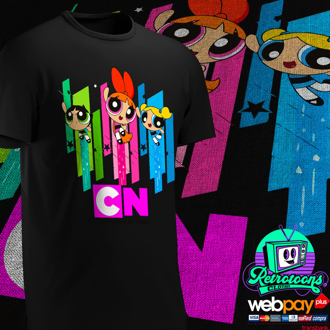 POLERA CHICAS SUPER PODEROSAS 2 - RETROTOONS