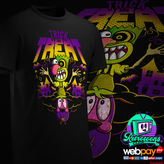 POLERA CORAJE HALLOWEEN - RETROTOONS