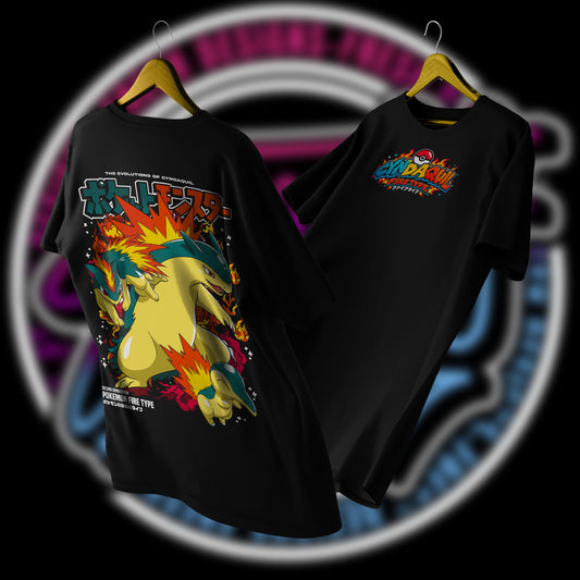 POLERA CYNDAQUIL LINEA EVOLUTIVA DROP 2026 - POKEMON