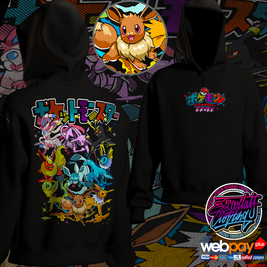 HOODIE EEVEE EVOLUCIONES DROP 2026 - POKEMON