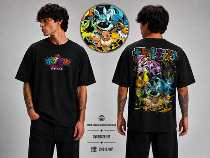 OVERSIZE POLERA - EEVEE EVOLUCIONES DROP 2026 - POKEMON