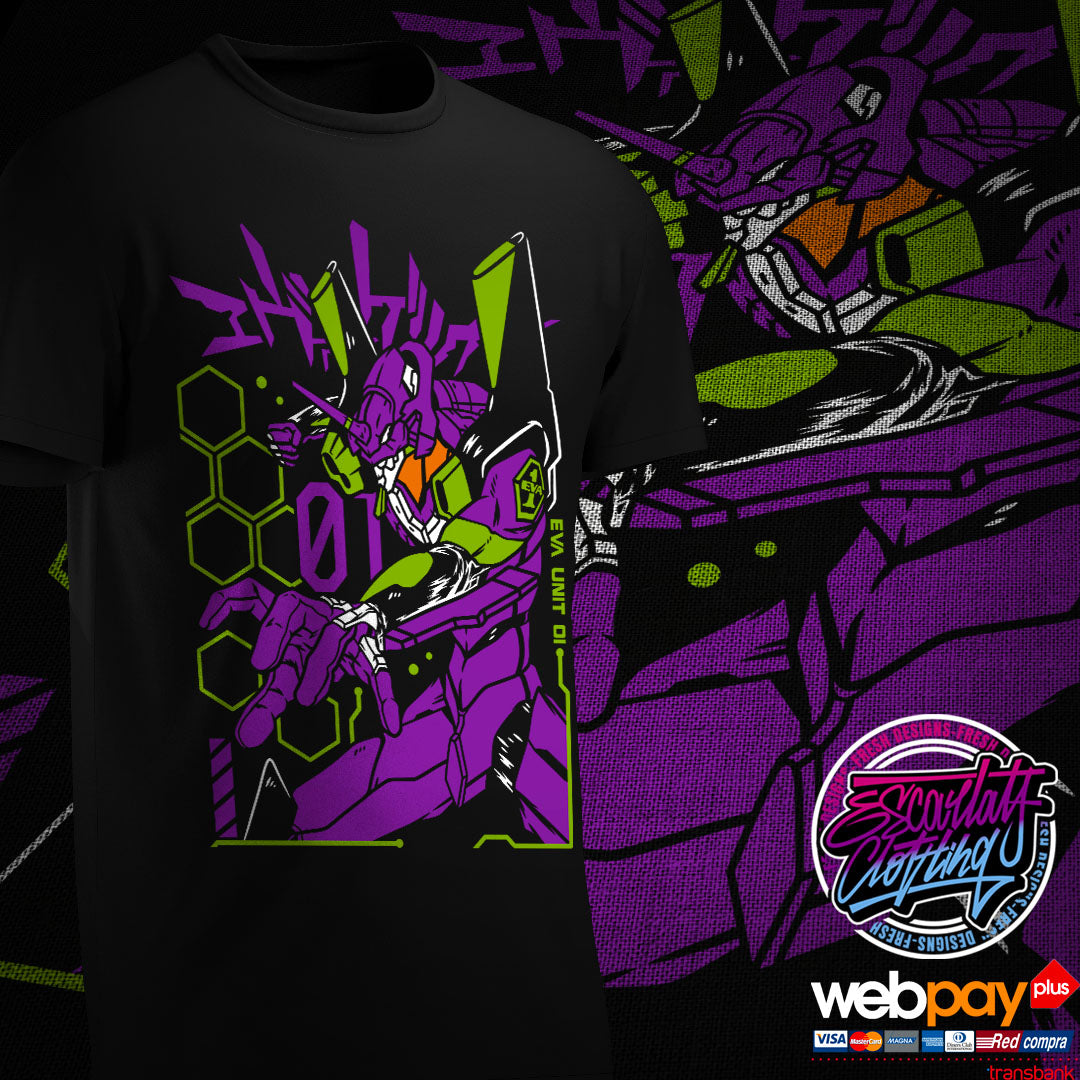 POLERA EVA01 - EVANGELION
