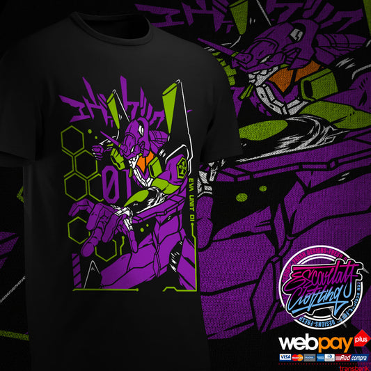 POLERA EVA01 - EVANGELION