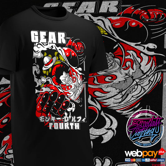POLERA LUFFY GEAR FOURTH - ONE PIECE