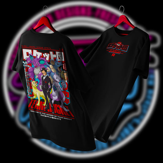 POLERA GIOVANNI EQUIPO ROCKET DROP 2026 - POKEMON