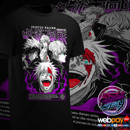 POLERA GOJO SATORU X4 - JUJUTSU KAISEN