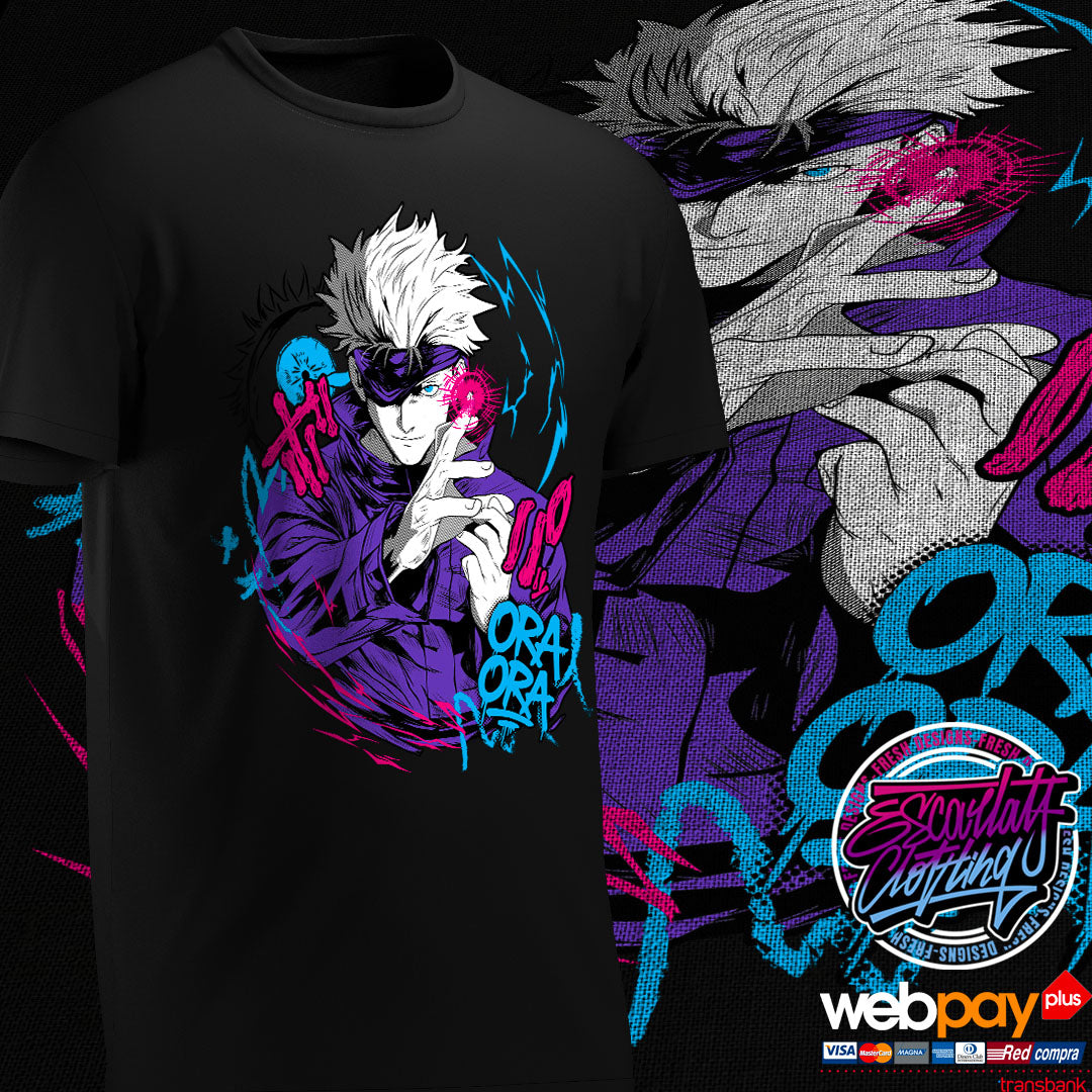 POLERA GOJO BASIC 2 - JUJUTSU KAISEN