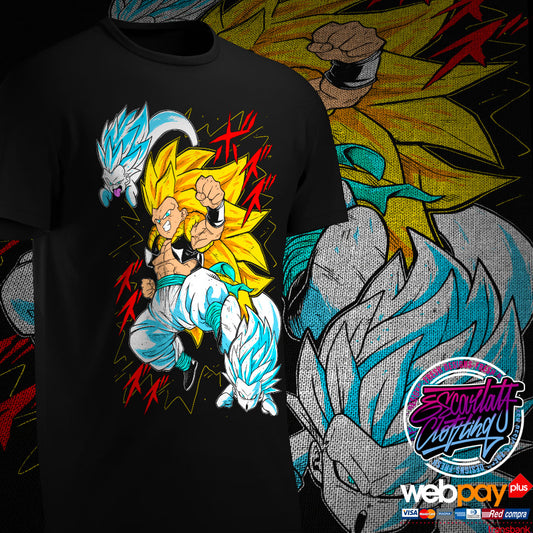 POLERA GOTENKS SSJ3 EXCLUSIVO - DRAGONBALL Z