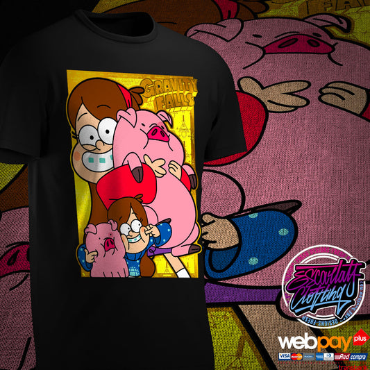 POLERA GRABITY FALLS - RETROTOONS