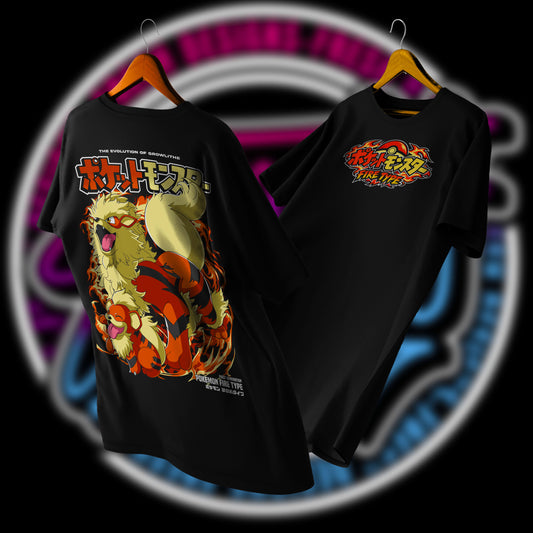 POLERA GROWLITHE LINEA EVOLUTIVA DROP 2026 - POKEMON