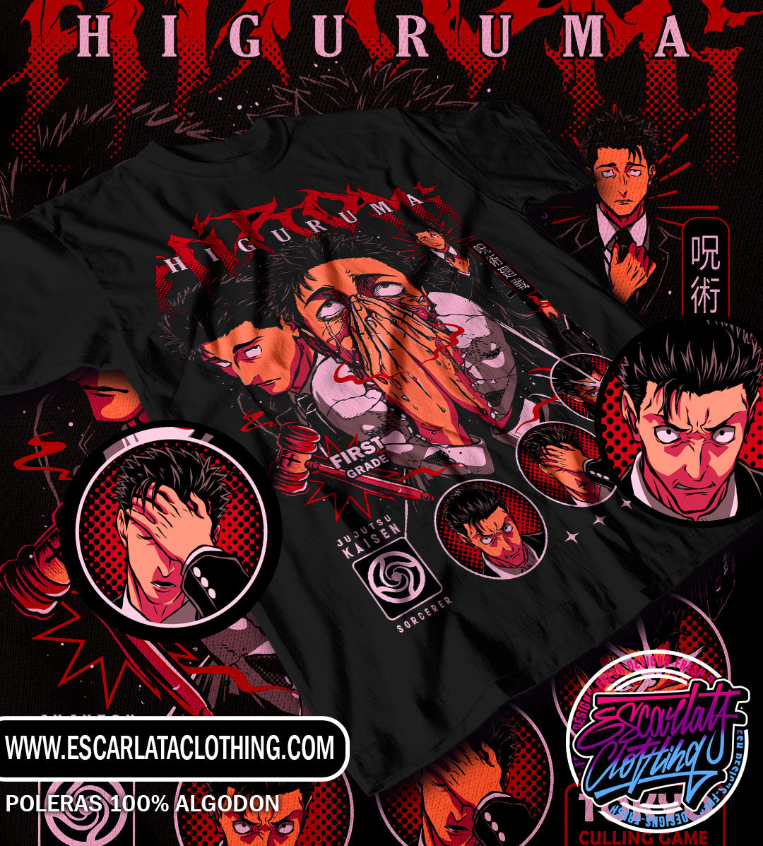 POLERA HIGURUMA DROP 2026 - JUJUTU KAISEN