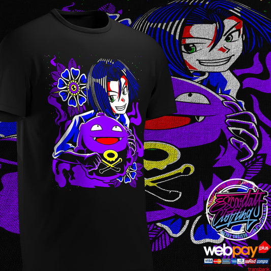 POLERA KOFFING Y JAMES - POKEMON