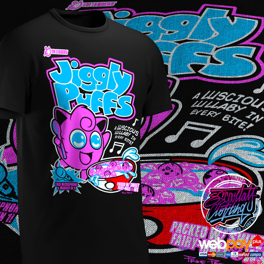 POLERA JIGGLYPUFF CEREAL - POKEMON