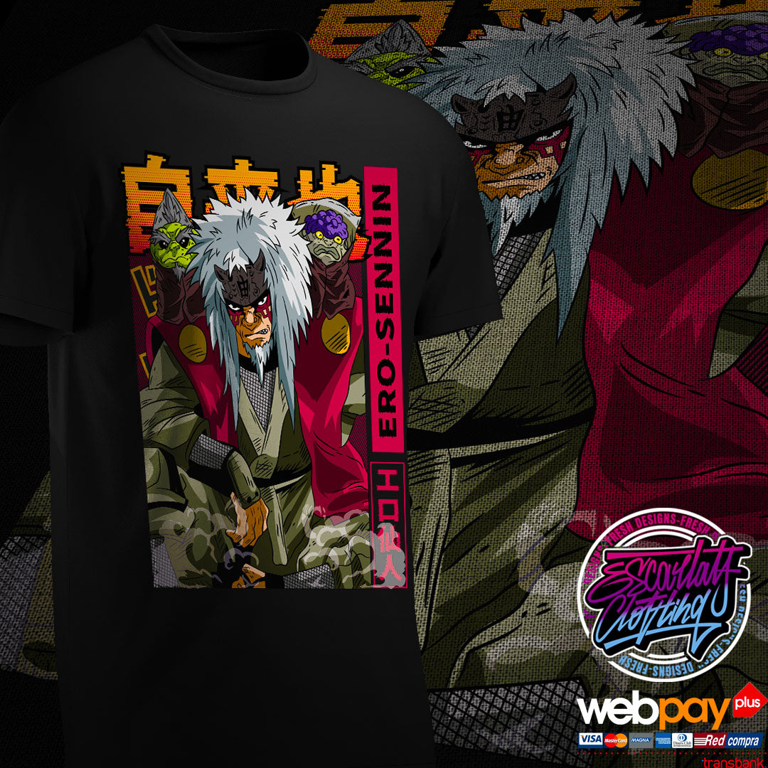 POLERA JIRAIYA - NARUTO