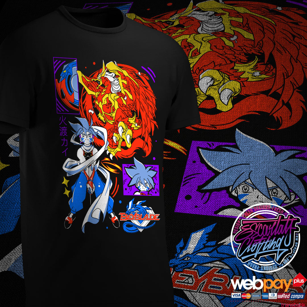 POLERA KAI - BEYBLADE