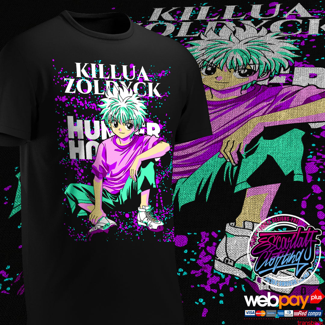 POLERA KILLUA CASUAL - HUNTER X HUNTER