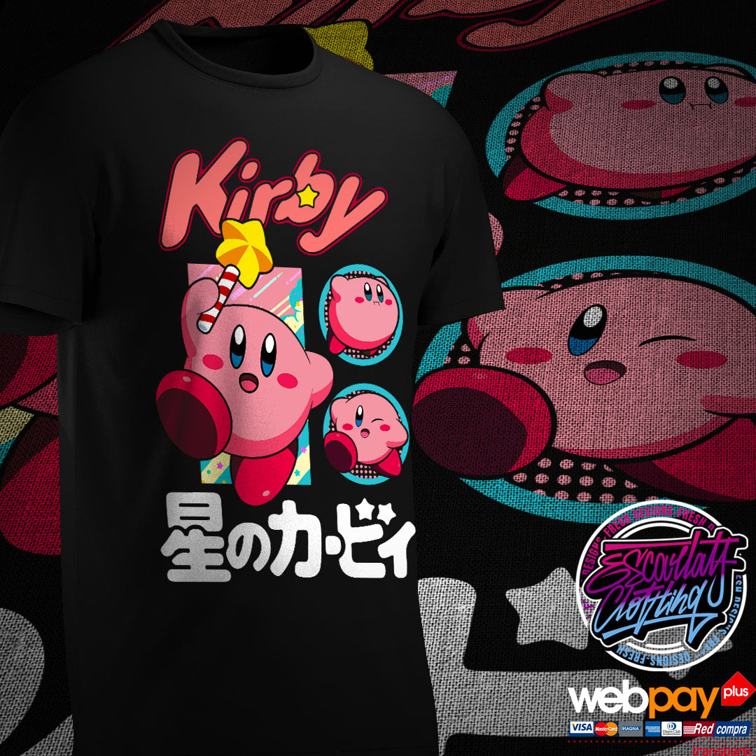 POLERA KIRBY COLOR - GAMES