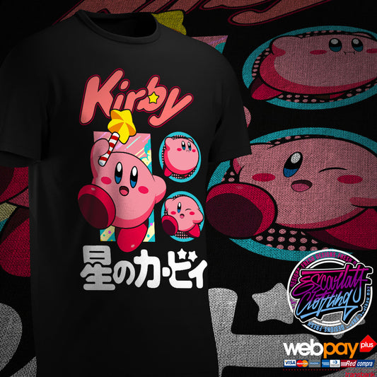 POLERA KIRBY COLOR - GAMES