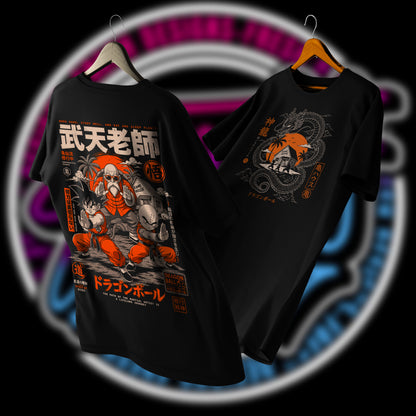 POLERA KRILLIN & GOKU REDUCCION DE COLOR 2026 - DRAGONBALL