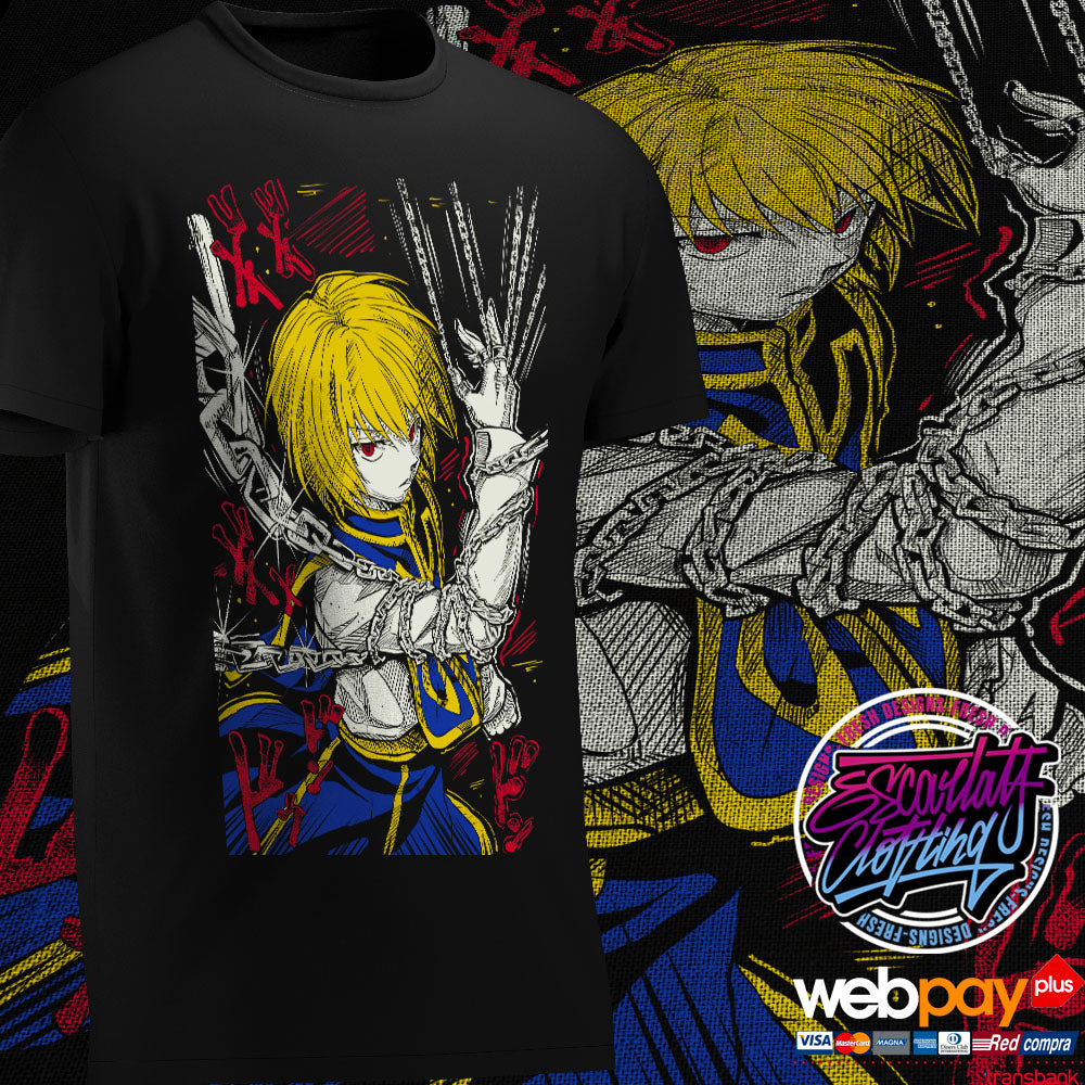POLERA KURAPIKA CADENAS - HUNTER X HUNTER