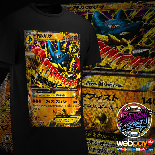 POLERA MEGA LUCARIO TCG