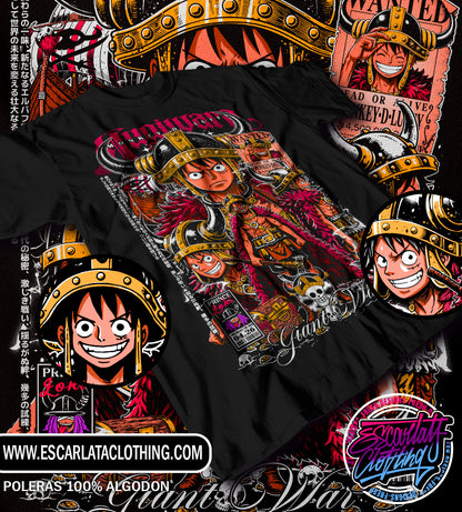 POLERA LUFFY ELBAPH DROP 2026 - ONE PIECE
