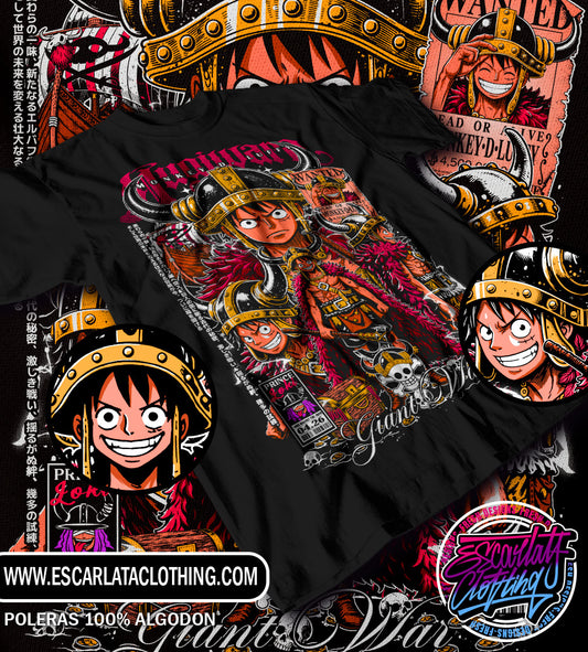 POLERA LUFFY ELBAPH DROP 2026 - ONE PIECE