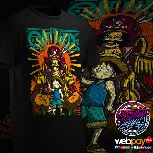 POLERA LUFFY CHIQUITO - ONE PIECE