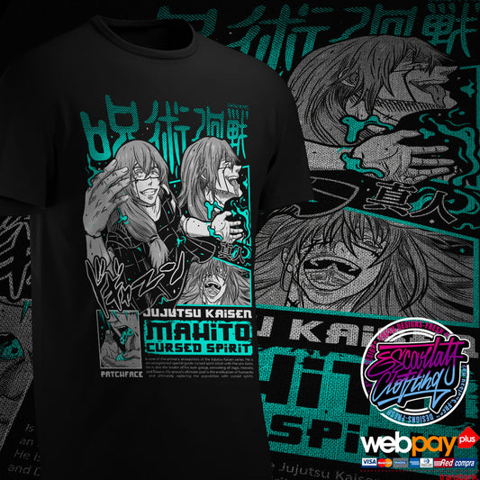 POLERA MAHITO - JUJUTSU KAISEN