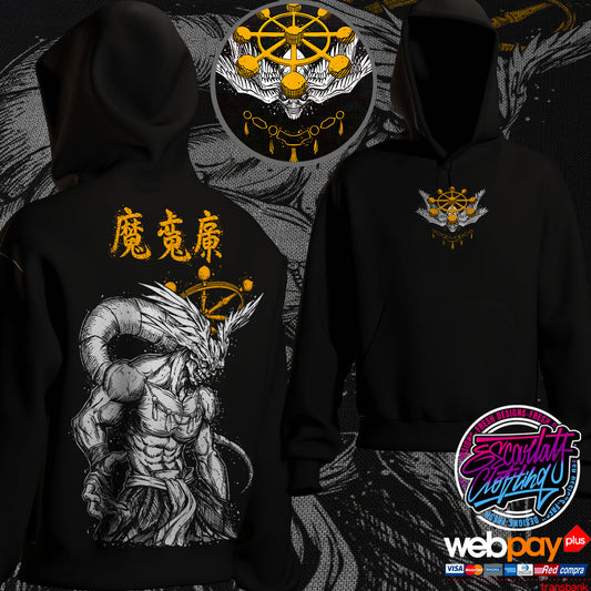 HOODIE MAHORAGA DISEÑO FULL SIZE - JUJUTSU KAISEN