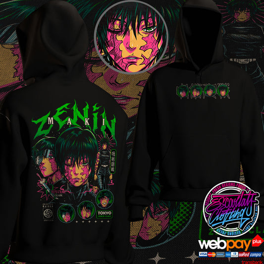 HOODIE MAKI ZENIN DROP 2026 - JUJUTSU KAISEN
