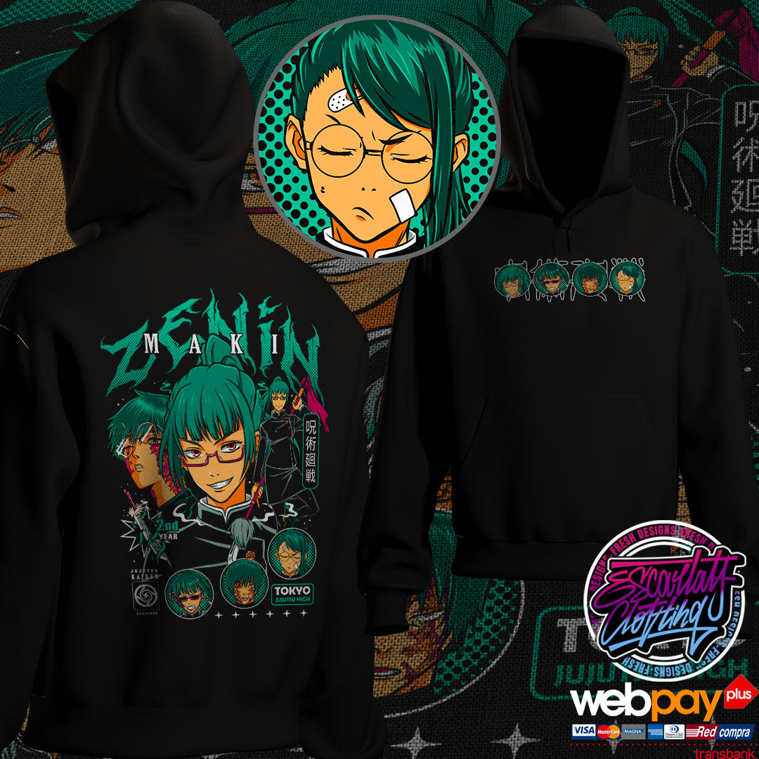 HOODIE MAKI ZENIN - JUJUTSU KAISEN