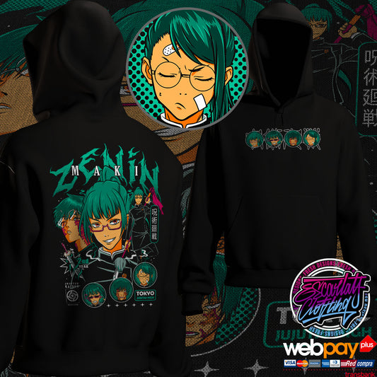 HOODIE MAKI ZENIN - JUJUTSU KAISEN
