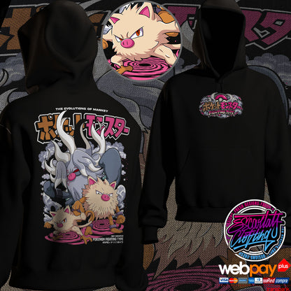 HOODIE MANKEY LINEA EVOLUTIVA DROP 2026 - POKEMON