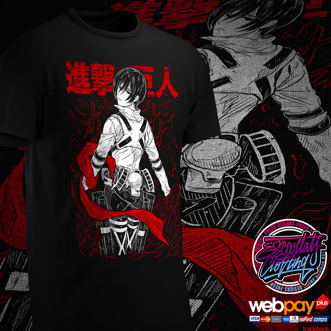 POLERA MIKASA - SHINGEKI NO KYOJIN