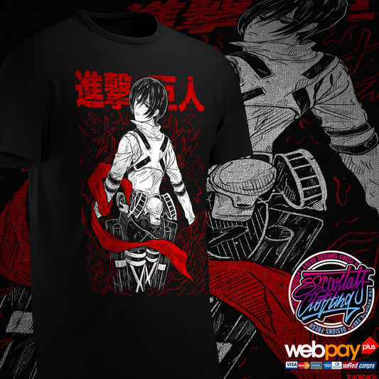 POLERA MIKASA - SHINGEKI NO KYOJIN