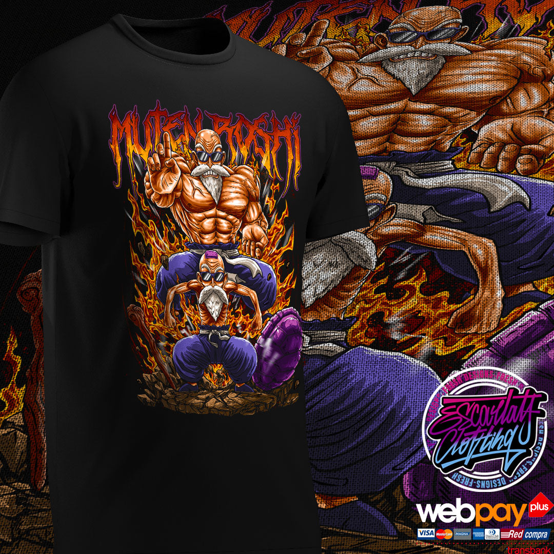 POLERA MUTEN ROSHI - DRAGONBALL Z