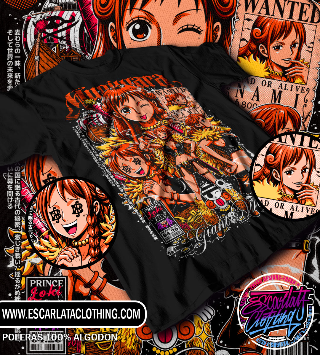 POLERA NAMI ELBAPH DROP 2026 - ONE PIECE