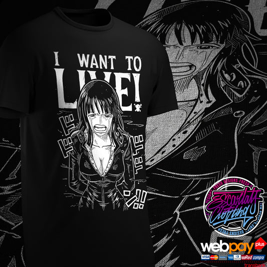 POLERA NICO ROBIN BASIC 1 - ONE PIECE