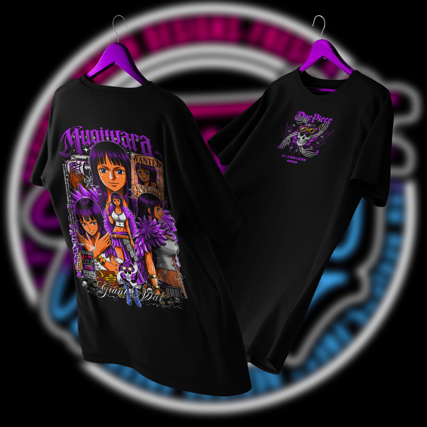 POLERA NICO ROBIN ELBAPH DROP 2026 - ONE PIECE