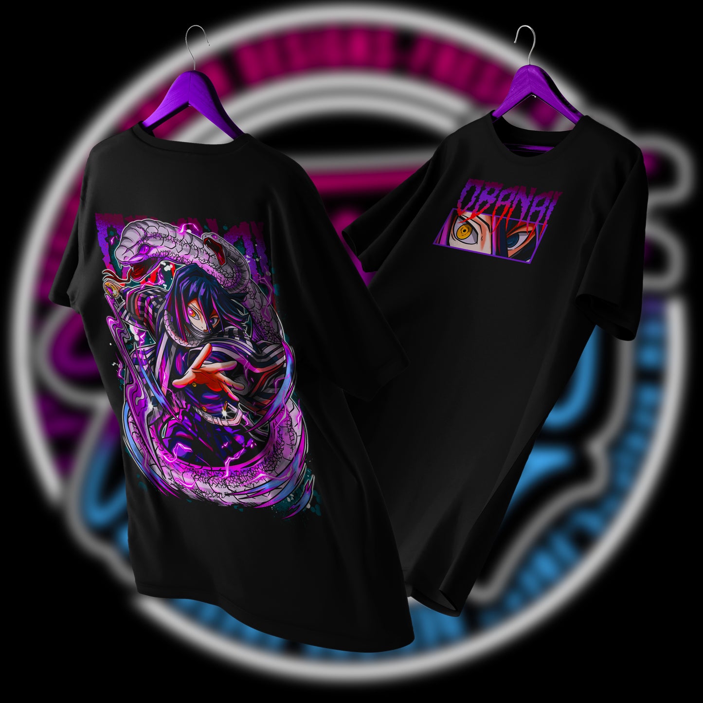 POLERA OBANAI FULL COLOR - KIMETSU NO YAIBA