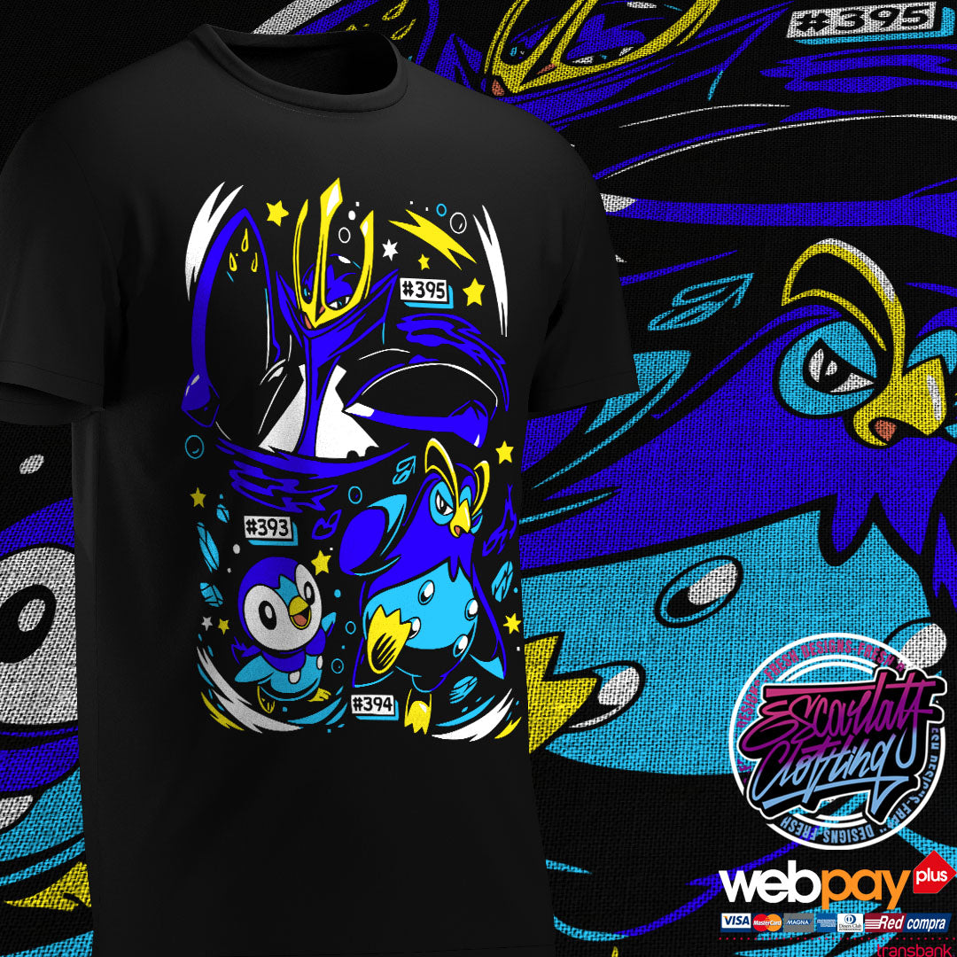 POLERA PIPLUP LINEA EVO - POKEMON