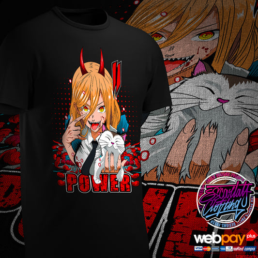 POLERA POWER FULLCOLOR 2 - CHAINSAWMAN